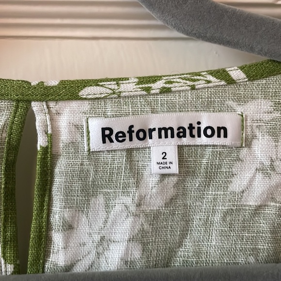 Reformation Pacome Linen Dress - Picture 7 of 8